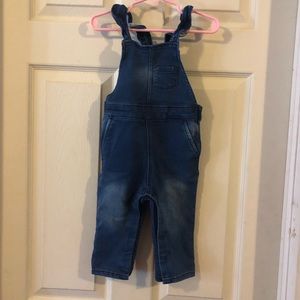 Denim overalls. EUC